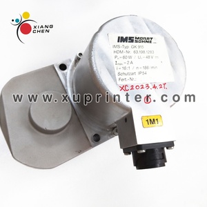 WD 63.198.1283 มอเตอร์ลดแรงสั่นสะเทือนแบบลูกกลิ้งน้ำ MO เครื่องจักรของแท้ใช้สำหรับชิ้นส่วนการพิมพ์ออฟเซตของไฮเดลเบิร์ก 63.198.1283 - Product Image 5