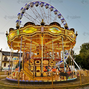 Le carrousel à deux étages du <span class=keywords><strong>parc</strong></span> d'attractions Scenic Resort est un manège populaire et attrayant, idéal pour les familles. - Product Image 3