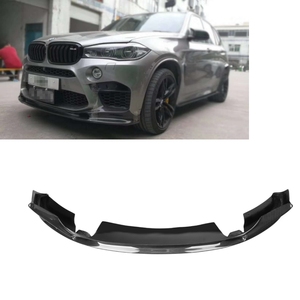 Lèvre de pare-chocs avant en fibre de carbone véritable Style 3D pour <span class=keywords><strong>BMW</strong></span> X5M F85 <span class=keywords><strong>X6M</strong></span> F86 2016 2017 2018 <span class=keywords><strong>2019</strong></span> 2020 2021 2022 - Product Image 1