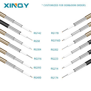 XINQY XQY-RG316/6S/PM-6G 高级低损耗柔性50欧姆RG316 SMA SMPM同轴电缆组件7芯用于射频通信 - Product Image 6