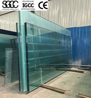Vidrio Templado Curvo de Alta Calidad para Fachadas de Edificios/Puertas de Ducha con Certificación SGCC/IGCC/CE