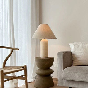 Lampe de bureau LED moderne et simple en marbre pour la décoration intérieure, élégante lampe de lecture de chevet, écologique, pour chambre à coucher, hôtel, restaurant - Product Image 4