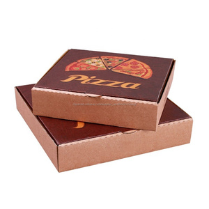 Venta al por mayor de <span class=keywords><strong>la</strong></span> fábrica tomar corrugado Kraft papel barato de papel de <span class=keywords><strong>la</strong></span> caja de Pizza. - Product Image 1