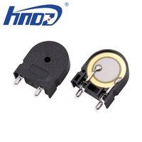 HNDZ HNR-2722T Buzzer piézo passif 27*22mm Transducteur sonore basse consommation pour machine à laver et équipement domotique