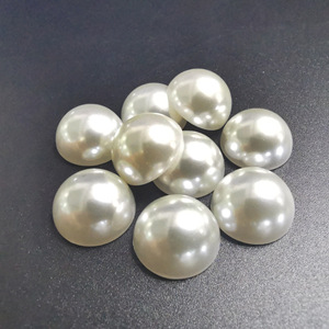 Hebillas de clip semicirculares con perlas de 17 mm, de metal y plástico con cuentas, para bolsos y zapatos - Product Image 2