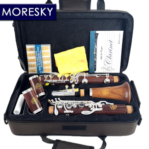 คลาริเน็ต MORESKY 17 คีย์ บีแฟลต คลาริเน็ต รุ่นพิเศษ แบบปิดรู ไม้มอปาน/ไม้โรสวูด M302 - Product Image 2