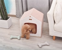 Hiver Chaud Pliable Antidérapant Extérieur Chenil Pour Animaux de Compagnie Chien Maison Chat Canapé Lit de Chien