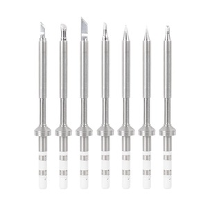 Pointes de fer à souder Guster TS100/101 2,0 mm-3,0 mm en cuivre sans oxygène, remplacement pour réparation et soudage - Product Image 1