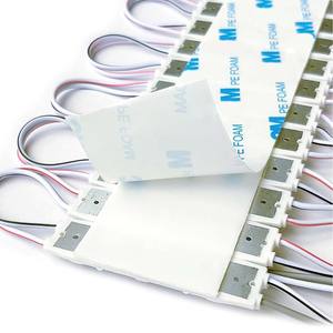 Module LED 24V IP67 à 3 lumières blanc chaud avec lentille CRI 85, angle de vision 170° pour éclairage de lettres, enseignes et panneaux. - Product Image 3
