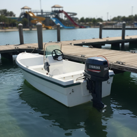 Nouveau Bateau de Pêche Catamaran de 5 m en PRF (M-001) pour la Pêche Familiale