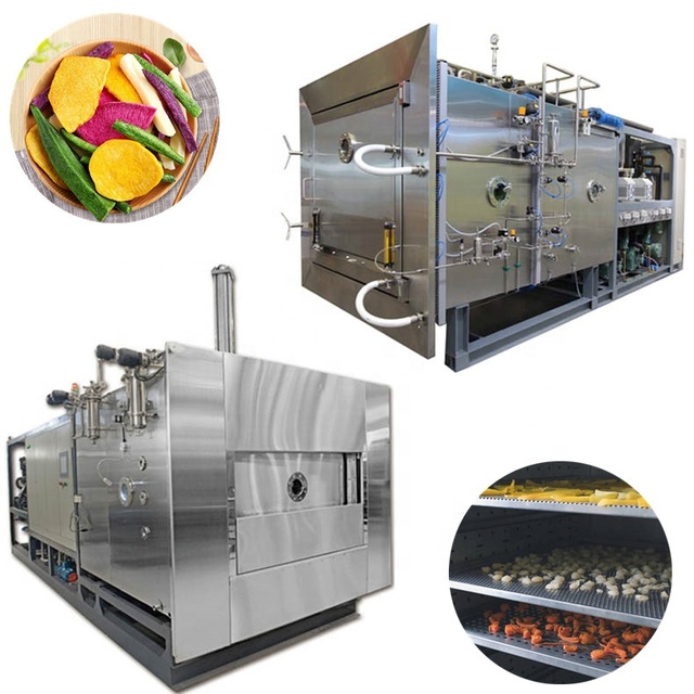 Freeze Drying Machine Industrial Fruit and Vegetables Vacuum Freeze Dryer