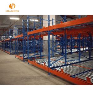 Yerçekimi karton akış rafı sistem çelik depo seçici karton akış depolama rafı - Product Image 6