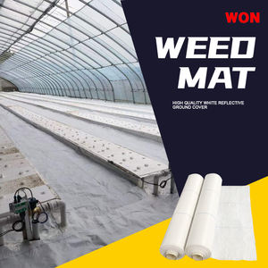 Toile de paillage tissée anti-mauvaises herbes WON, couverture de <span class=keywords><strong>sol</strong></span> personnalisée pour serre, tapis anti-mauvaises herbes réfléchissant pour serre - Product Image 6