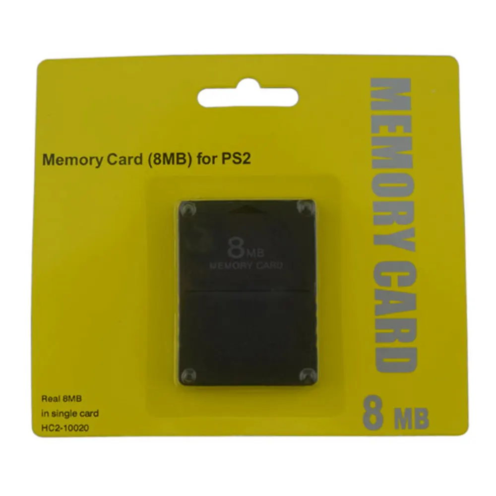 8M /8 ميجابايت/16M/32M / 64M /128M ذاكرة بطاقة حفظ بيانات اللعبة عصا وحدة للبلاي ستيشن 2 PS2 الموسعة لعبة ببطاقات ورقية