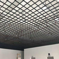 Plafond en grille perforée en alliage d'aluminium personnalisé avec un design moderne, caractéristiques ignifuges et imperméables pour une utilisation en intérieur