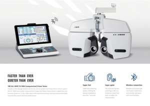 Nouveau design numérique Portable Auto Phoropter CV-7800 <span class=keywords><strong>Vision</strong></span> testeur Instruments optiques pour les tests de <span class=keywords><strong>vision</strong></span> sans/avec tablette - Product Image 5