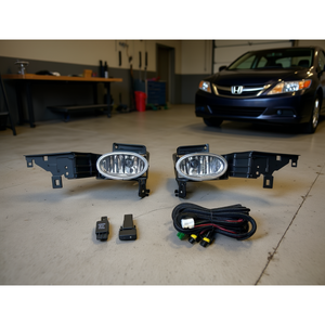 Juego de Luces Antiniebla LED para Accord 2008-2012, 12V, Nuevo Repuesto, Arnés de Cableado de Iluminación Automotriz, Soportes de Montaje Universales - Product Image 1