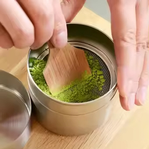 Wholesale 7.5*8cm Small <b>Tin</b> Stainless Steel 304 Portable Double Lid sealed Coffee Matcha <b>Storage</b> Jar for Household Grains Cans - Product Image 2