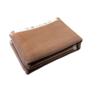 Khách sạn Lạc Đà màu be đa chức năng Bìa chăn cứu trợ lửa ngoài trời 100% Chăn len - Product Image 3