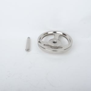 Verarbeitung und Anpassung von Präzisionsgussteilen Hochtemperaturbeständiges Edelstahl-Handrad mit Komfortgriffen - Product Image 5