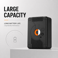 Traceur GPS sans fil 4G 2G GSM rechargeable pour véhicules et objets, étanche, autonomie 40-60 jours, compatible PC, application gratuite