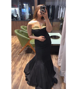 Elegante Lehenga Negra Estilo Corsé con Corte Sirena, Conjunto de Vestido de Novia para Mujer, Ideal para Recepciones y Cócteles - Product Image 1