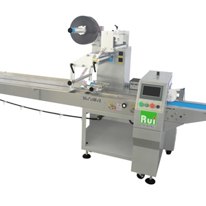 Machine d'emballage automatique multifonction RHZB430, enveloppeuse horizontale pour produits alimentaires, cosmétiques et matériel. - Product Image 6
