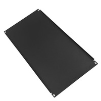 19-Zoll-Schwarzmetallschrank 6U Backplane Blind Plate Network Server Cooling Shield Zubehör Abdeckplatte für Telekommunikation steile