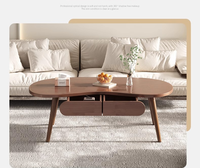 Salon ménage 2024 nouveau Style Table en bois massif Style japonais Table basse Simple