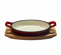 2024 Offres Spéciales batterie de cuisine en fonte émaillée 7 pièces couleur élégante revêtement en émail casserole casserole unique en fonte ensemble de four hollandais
