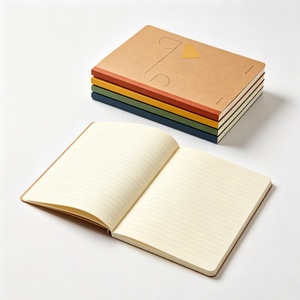 Personalized Custom PU Leather Hardcover A5 <b>Notebook</b> with Sewing Binding Eco-friendly Fast Delivery for Promotional Gifts - Product Image 1