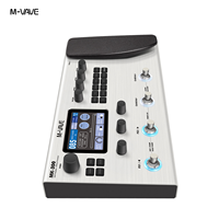 Pédale d'effets complète pour guitare et basse M-VAVE MK-300 avec boîte à rythmes et pédale de volume