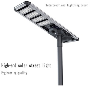 Farola LED Solar Integrada de 200W para Exteriores, para Uso en Carreteras y Jardines, Clasificación IP65, Condiciones Climáticas Extremas - Product Image 4
