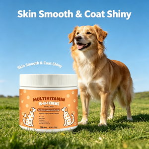 Masticables Multivitamínicos OEM 15 en 1 para Perros de Todas las Edades, Sabor a Salmón | Suplemento Multivitamínico y de Apoyo Nutricional - Product Image 3