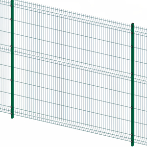 Vallas Cuadradas de Alambre Soldado Galvanizado de Calidad para Jardín, Precio de Venta, Postes de Valla Curvos en 3D - Product Image 4
