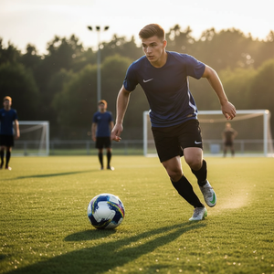 כדורגל תפירה ידנית Yinjoy מספר 5, דמוי עור נחש, מעור PU, למבוגרים, עמיד, מעור אמיתי וגומי, משקל 0.4-0.45 ק\\\"ג - Product Image 5