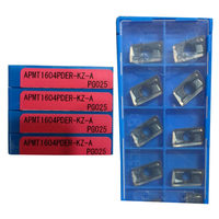 Plaquettes de fraisage en carbure de tungstène Kyocera APMT1135PDER-KZ PG025 APMT1604PDER-KZ PG025 035 pour machines-outils CNC, origine Japon