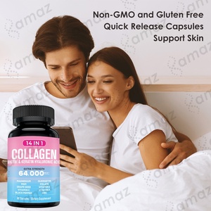 Capsules de <span class=keywords><strong>collagène</strong></span> de haute qualité Amaz OEM 14 en 1 avec biotine, complément pour cheveux, peau et ongles, capsules de <span class=keywords><strong>collagène</strong></span> et biotine, <span class=keywords><strong>beauté</strong></span> - Product Image 3