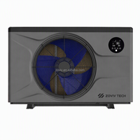 Pompe à chaleur électrique intelligente WiFi pour piscine, R32 Inverter, chauffe-eau sans réservoir pour hôtels et espaces commerciaux extérieurs