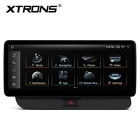Autoradio Android 12,3 pouces pour Audi Q5 (2009-2017) LHD/RHD Snapdragon 662 4+64 Go Écran 2K CarPlay CE - XTRONS