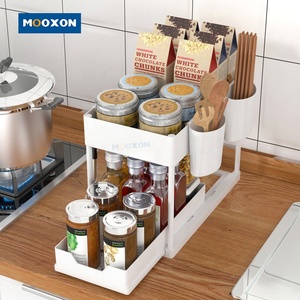 Sink Organiser Cabinet Organizer Wholesale Under Sink Storage Organiser Shelf Basket Convenient Under Sink Sliding Cabinet Organizer