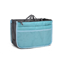 En gros organisateur de sac à main Pratique sac à main insert organisateur de sac à main en nylon sac cosmétique de voyage en sac organisateur
