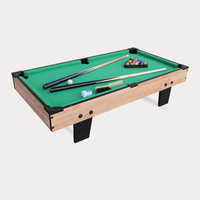 Table de jeu multifonctionnelle 4-en-1 interactive parent-enfant - Billard, hockey sur air, tennis et football sur table