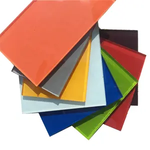 Vetro Splash posteriore in vetro temperato stampato verniciato laccato moderno colorato per cucina/mobili/armadio e ufficio