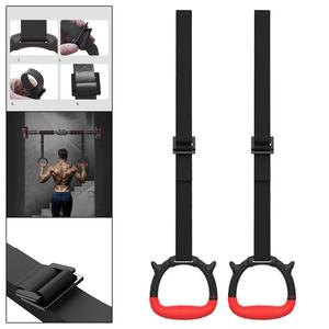 Anelli da ginnastica con capacità di 661lbs con cinghie regolabili fibbie attrezzature per l'allenamento di tutto il corpo - Product Image 2