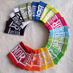 כותנה ניילון פוליאסטר wristbands למבוגרים עם לוגו מותאם אישית ספורט ספורט ספורט כדורסל - Product Image 2