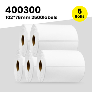 Gói của <span class=keywords><strong>5</strong></span> cuộn 400300 ngựa vằn <span class=keywords><strong>4</strong></span> "<span class=keywords><strong>x</strong></span> 3" vận chuyển nhãn đa năng trực tiếp nhãn nhiệt 102 mét <span class=keywords><strong>x</strong></span> 76 Mét - Product Image 2