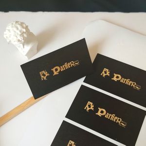 Autocollants personnalisés avec gaufrage de conception libre et gravure grâce aux autocollants pour leur luxe haut de gamme - Product Image 3