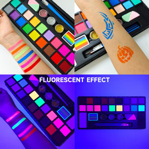 <span class=keywords><strong>Kit</strong></span> de fournitures de peinture temporaire pour enfants pour tous les âges pour les fêtes d'Halloween, de Noël et du Nouvel An - Product Image 5