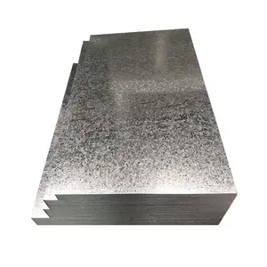 Оцинкованный листовой металл тонкий черный гальванизированный стальной лист Gi для промышленности